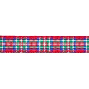 **-Ribbon Tartan 10mmx25mt-** 007 Royal Stewart ##-Berisfords 001191-007ROYAL-STEWART-##