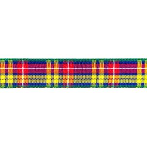 **-Ribbon Tartan-** 16mmx25mt 005 Buchanan ##-Berisfords 001192-005BUCHANAN-##