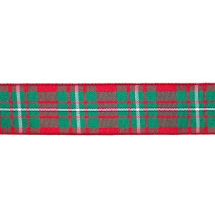 **-Ribbon Tartan-** 25mmx25mt 004 Macgregor ##-Berisfords 001193-004MACGREGOR-##