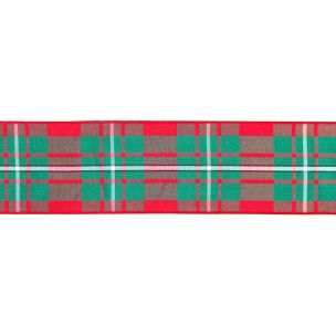 **-Ribbon Tartan-** 40mmx25mt 004 Macgregor ##-Berisfords 001194-004MACGREGOR-##