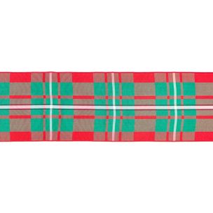 **-Ribbon Tartan-** 70mmx25mt 004 Macgregor ##-Berisfords 001195-004MACGREGOR-##