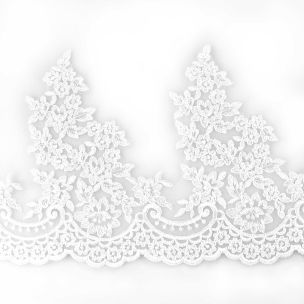 **-Bridal Lace 13.71m-** 5340 ##-Birch Creative 002486-##