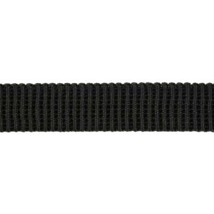 **-Elastic Ribbed Bat 20mmx15mt-** Black ##-Birch Creative 009116-##