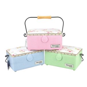 **-Gutermann x Birch Summer Loft Sewing Basket Small Rectangle 26x13x18.5cm-** ##-Gutermann 010978-##