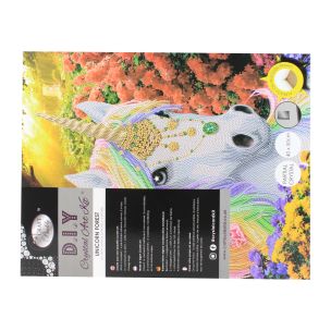 **-Craft Buddy Crystal Art Kit Unicorn Forest 40x50cm-** ##-Craft Buddy 020951-UNICORN-##