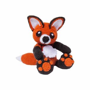 **-The Knitty Critters Collection Crochet Kit-** Hartley The Fox ##-Knitty Critters 036088-KC710-##