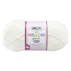 **-Birch Yarn Willow 4ply Yarn 45% Acrylic 55% Nylon 100g-** ##-Birch Creative 036118-##