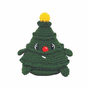 **-Knitty Critter Crochet Kit-** Chistmas Tree ##-Knitty Critters 036147-KC927-##