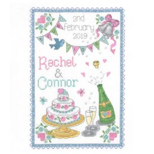 **-My Cross Stitch Celebration-** True Love 10.25x7in 14 Count ##-My Cross Stitch 057132-TRUE-LOVE-##