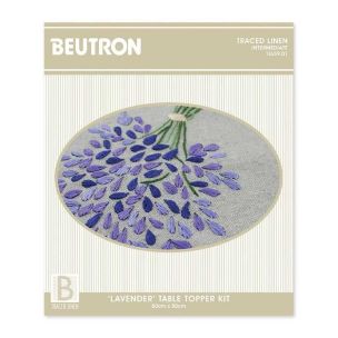 **-Lavender Kit Topper 80x80cm-** ##-Beutron 11659-01-##