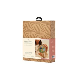 **-Dmc Mindful Making Punch Needle Kit-** The Relaxed Rustic 15x15cm ##-Dmc 119166-PN004K-##