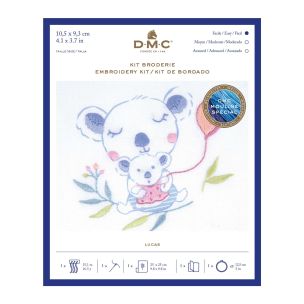 **-Dmc Embroidery Kit-** Lucas Koala 10.5x9.3cm ##-Dmc 119170-TB158-##