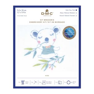 **-Dmc Embroidery Kit-** Mika Koala 9.4x10cm ##-Dmc 119170-TB159-##