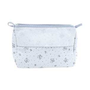 **-Dmc Koala Print Toilet Bags-** 14ct Aida Panel/Grey 24x18x11cm ##-Dmc 119183-GREY-##