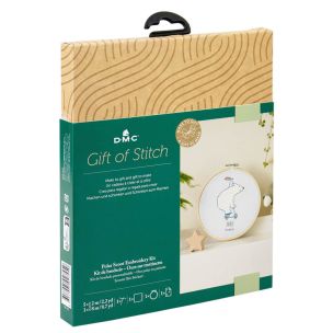 **-Dmc Gift Of Stitch-** Baby Polar Scoot Embroidery Kit 15.7x15.7cm ##-Dmc 119210-TB182-##