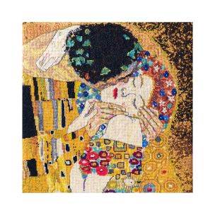 **-Dmc Cross Stitch Kit The Kiss Gustav Klimt 28.5x28.5 Cm-** ##-Dmc 119232-BK1811-##