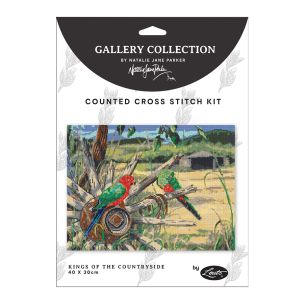 **-Natalie Jane Parker Counted Cross Stitch Kit-** Kings Of The Countryside 40x30cm ##-Leuts 583102-NJP-004-##