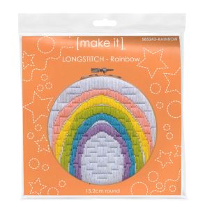**-Make It Longstitch-** Rainbow 15.2cm ##-Make It 585243-RAINBOW-##