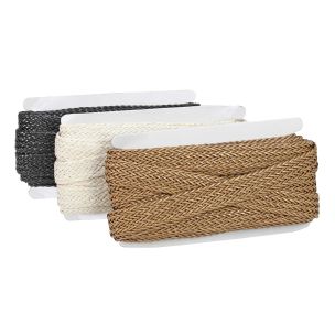 **-Braid Trim Woven Faux Leather 2.5cmx13.7m-** ##-Birch Creative 993227-##