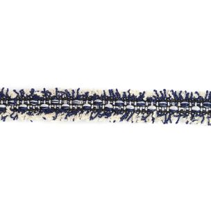 **-Trim Tattered Denim 1.6cmx13.7m-** Navy Blue ##-Birch Creative 993228-##