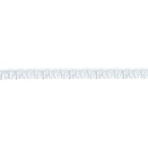 **-Lace Frilled Nylon 20mm X 30mt-** White ##-Birch Creative BNF002-WHITE-##