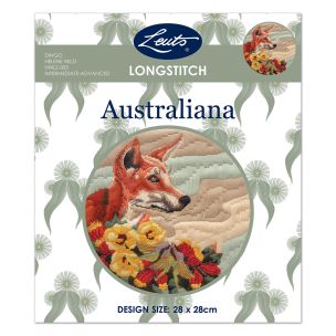 **-Helene Wild Longstitch Kit-** Dingo 28cm Rnd ##-Leuts HWLS-005-##