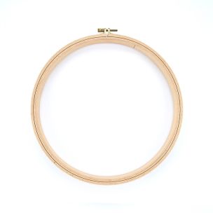 **-Nurge Embroidery Hoop-** Wooden Screwed 24mm Beechwood 11/280mm ##-Nurge MN120-7-##