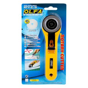 **-Olfa 45mm Rotary Cutter Straight Handle Rty-** 2/G ##-Olfa OL4111-##