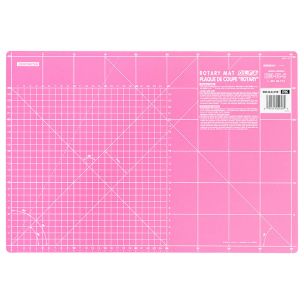 **-Olfa Double Sided Cutting Mat Small 12 X 18in Pink Rm-** Ic - C ##-Olfa OL4173-##