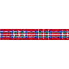 **-Ribbon Tartan-** 7mmx25mt 007 Royal Stewart ##-Berisfords 001190-007ROYAL-STEWART-##