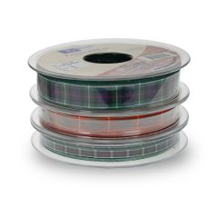 **-Ribbon Tartan-** 7mmx25mt 005 Buchanan ##-Berisfords 001190-005BUCHANAN-##
