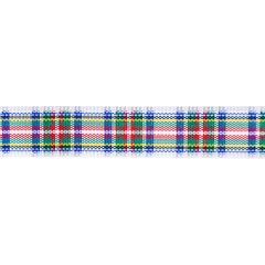 **-Ribbon Tartan 10mmx25mt-** 001 Dress Stewart ##-Berisfords 001191-001DRESS-STEWART-##
