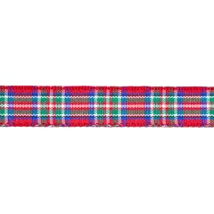 **-Ribbon Tartan 10mmx25mt-** 007 Royal Stewart ##-Berisfords 001191-007ROYAL-STEWART-##