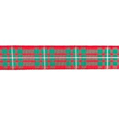 **-Ribbon Tartan-** 16mmx25mt 004 Macgregor ##-Berisfords 001192-004MACGREGOR-##