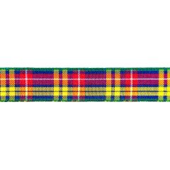 **-Ribbon Tartan-** 16mmx25mt 005 Buchanan ##-Berisfords 001192-005BUCHANAN-##