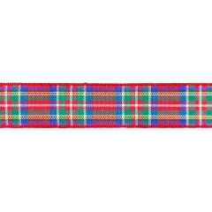 **-Ribbon Tartan-** 16mmx25mt 007 Royal Stewart ##-Berisfords 001192-007ROYAL-STEWART-##