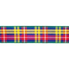 **-Ribbon Tartan-** 25mmx25mt 005 Buchanan ##-Berisfords 001193-005BUCHANAN-##
