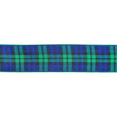 **-Ribbon Tartan-** 25mmx25mt 009 Blackwatch ##-Berisfords 001193-009BLACKWATCH-##