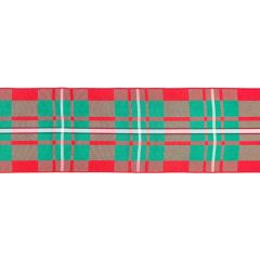 **-Ribbon Tartan-** 70mmx25mt 004 Macgregor ##-Berisfords 001195-004MACGREGOR-##