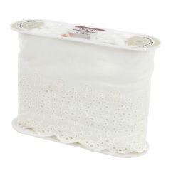 **-Lace Cambric 200mm X 13.7mt-** White ##-Birch Creative 002509-##