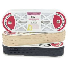 **-Elastic Button Hole 20mm x 30mt-** ##-Birch Creative 009053-##