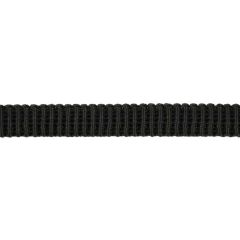 **-Elastic Ribbed Bat 12mmx15mt-** Black ##-Birch Creative 009115-##