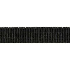 **-Elastic Ribbed Bat 20mmx15mt-** Black ##-Birch Creative 009116-##
