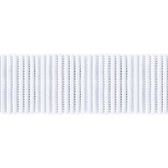 **-Elastic Ribbed Bat 32mmx10mt-** White ##-Birch Creative 009118-##