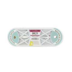 **-Elastic Woven 13mmx50mt-** White ##-Birch Creative 009650-##