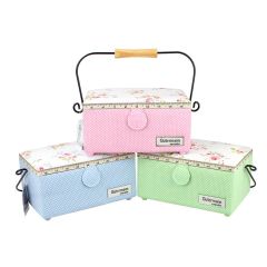 **-Gutermann x Birch Summer Loft Sewing Basket Small Rectangle 26x13x18.5cm-** ##-Gutermann 010978-##