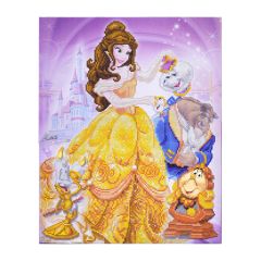 **-Craft Buddy Disney Crystal Art Kit 40x50cm-** Beauty And The Beast Medley ##-Craft Buddy 020947-BEAUTY-AND-BEAST-##