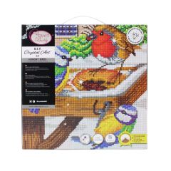 **-Craft Buddy Crystal Art Kit Hungry Birds 30x30cm-** ##-Craft Buddy 020950-HUNGRY-BIRDS-##