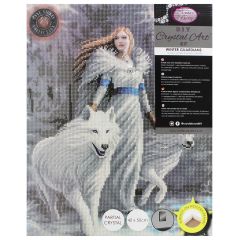 **-Craft Buddy Crystal Art Kit Winter Gardens 40x50cm-** ##-Craft Buddy 020951-WINTER-GARDENS-##
