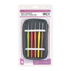 **-Crochet Hook With Soft Handle Set-** ##-Birch Creative 031137-##